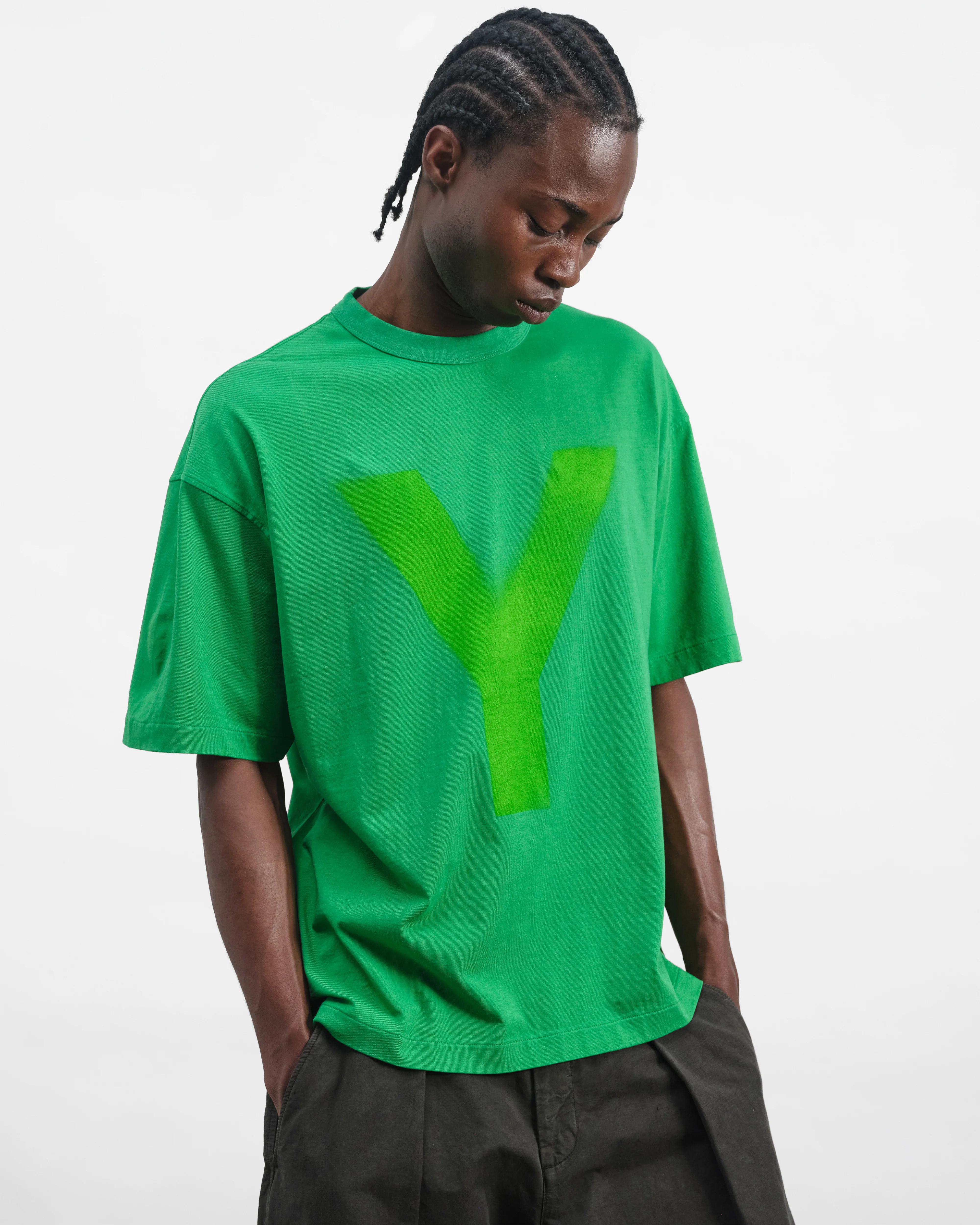 Triple Y Print T-Shirt - Image 5