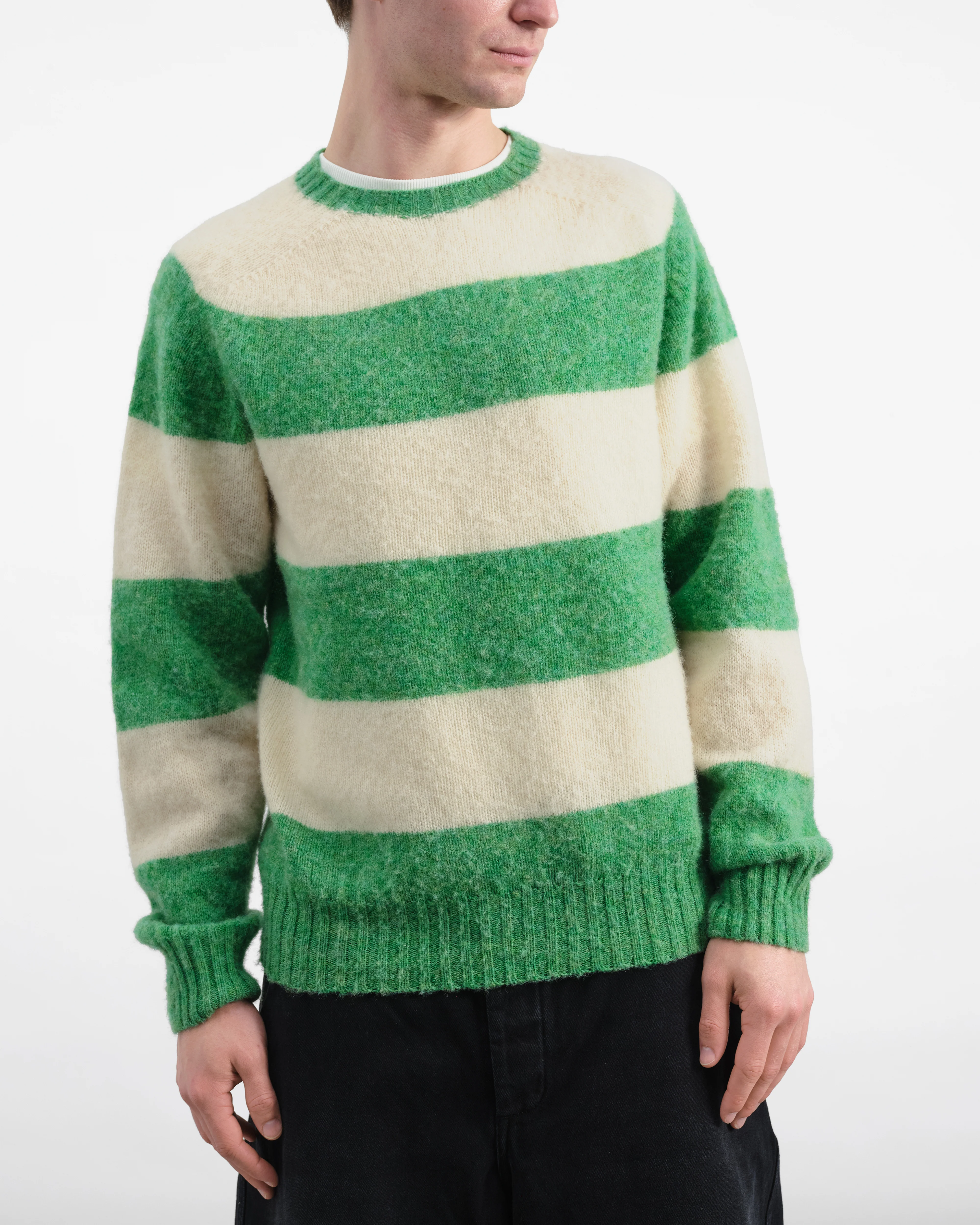 Suedehead Stripe Jumper - Image 5