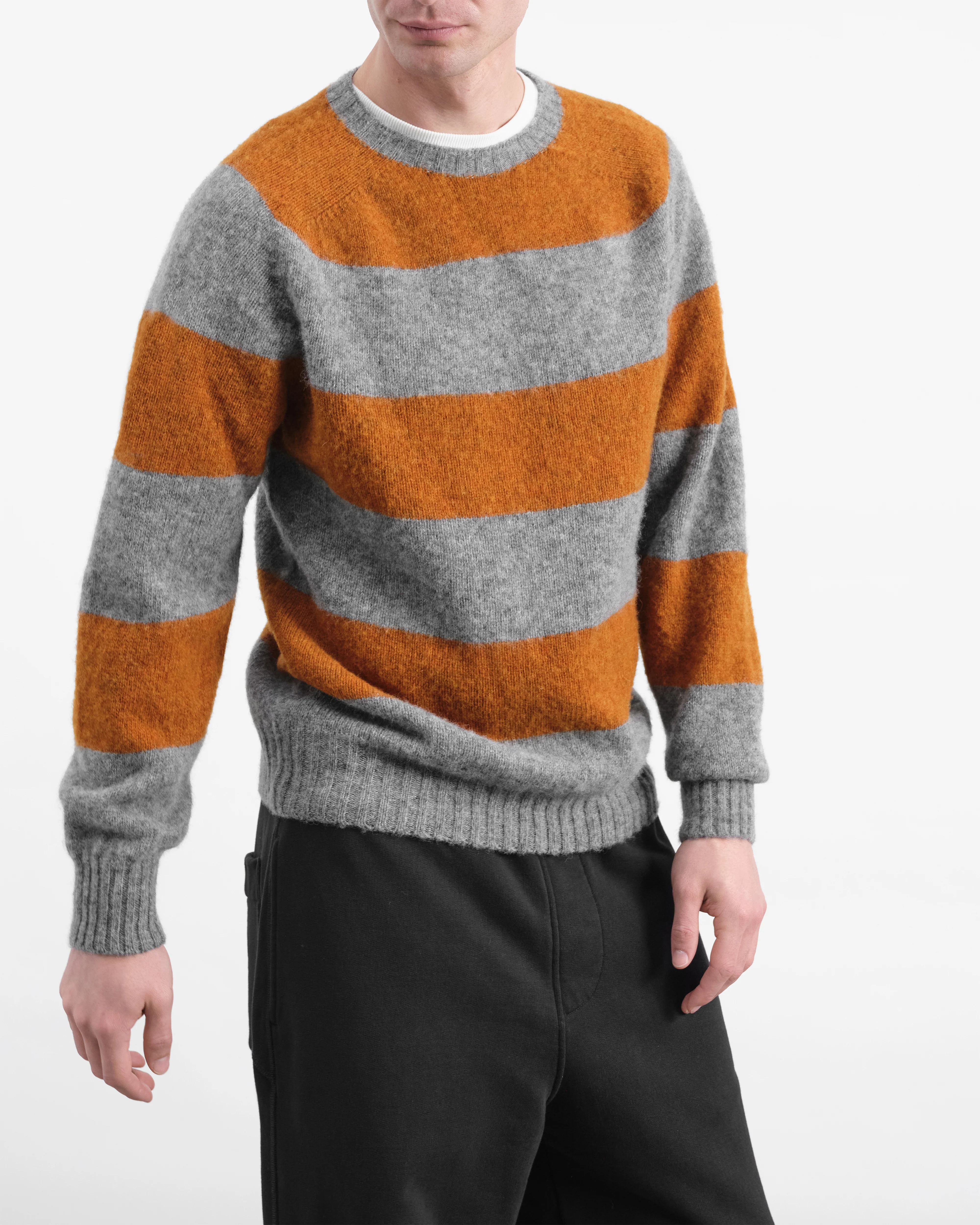 Suedehead Stripe Jumper - Image 5