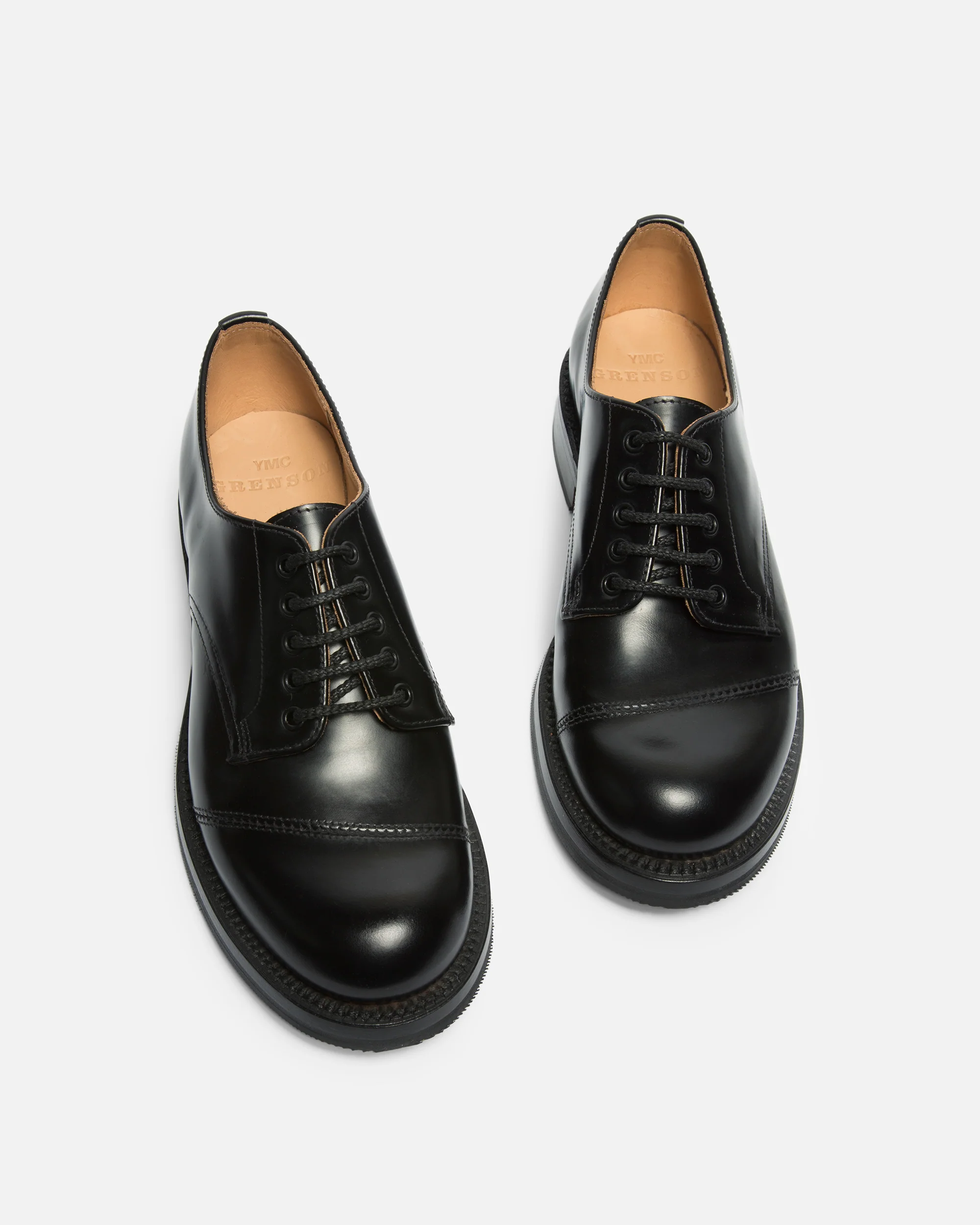 Women's Diagonal Derby Shoes - Image 4